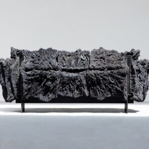 Tephra Credenza — Sculptural Floral Elegance