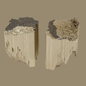 Hex Side Table By Raphael Crespin. Experimentation At The Intersection Of Design, Art, And Architecture.