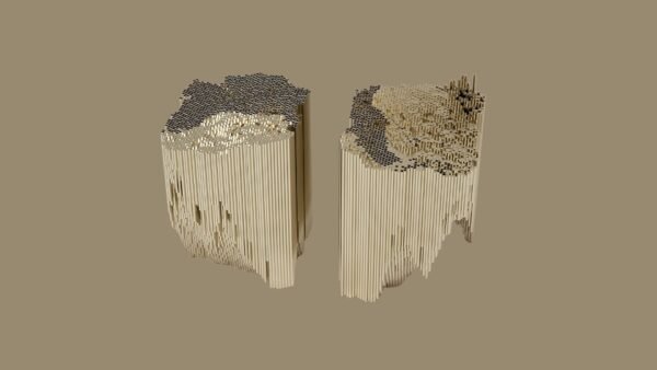 Hex Side Table By Raphael Crespin. Experimentation At The Intersection Of Design, Art, And Architecture.