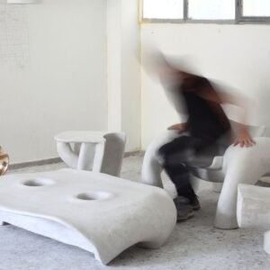 Voukenas Petrides Wing Chair. Breaking The Barrier Between The Spectator And Art.
