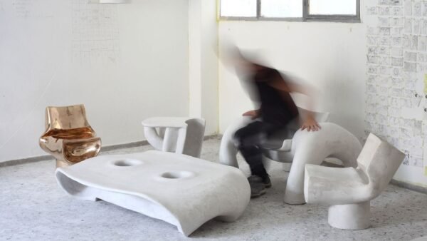 Voukenas Petrides Wing Chair. Breaking The Barrier Between The Spectator And Art.