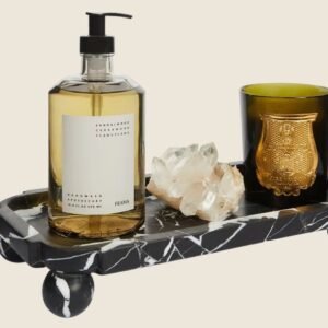 Hero Tray in Nero Marble. Sourced Exclusively From A Single Quarry In Italy.